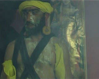 Ashok as saddu during wedding ceremony