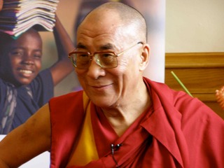  The Dalai Lamaat the Children in Crossfire Conference Derry Northern Ireland.